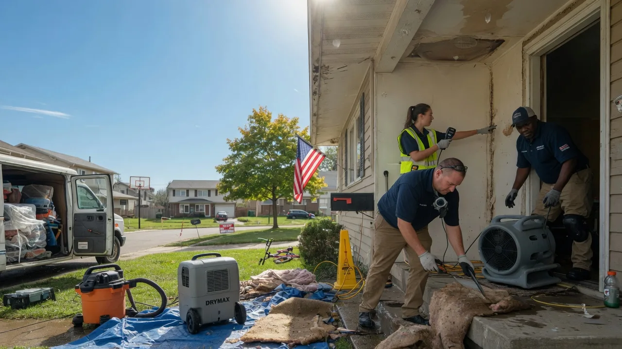 Water Damage Restoration in Bremen, OH near me